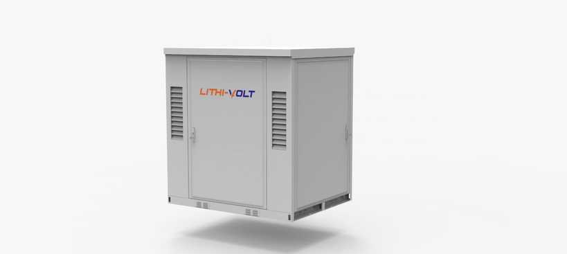 Lithi-Volt Self-Contained BESS 144KWH 36kw LiFePO4 Solar Battery System for Outside Installation product picture 0