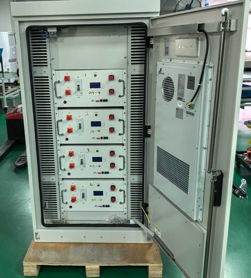 Lithi-Volt Self-Contained BESS 57.6KWH 12KW LiFePO4 Solar Battery System for Outside Installation product picture 5