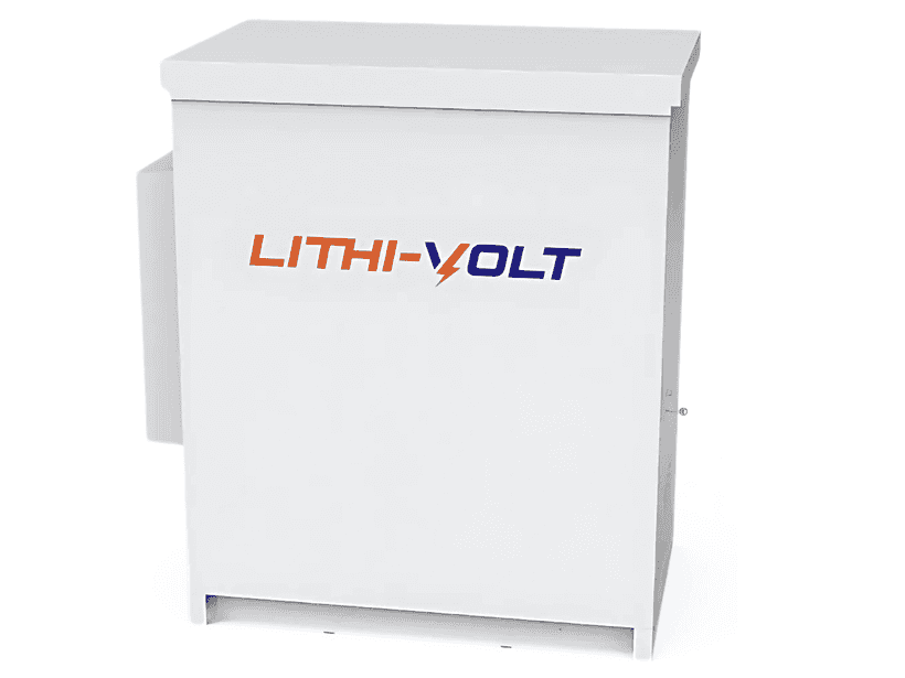 Lithi-Volt Self-Contained BESS 57.6KWH 12KW LiFePO4 Solar Battery System for Outside Installation product picture 1